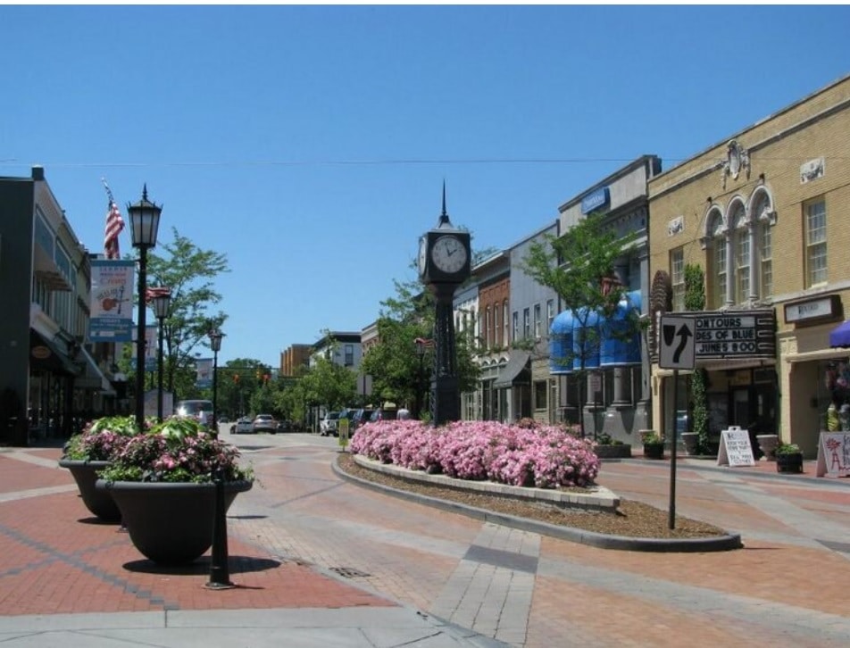 A photo of downtown Northville